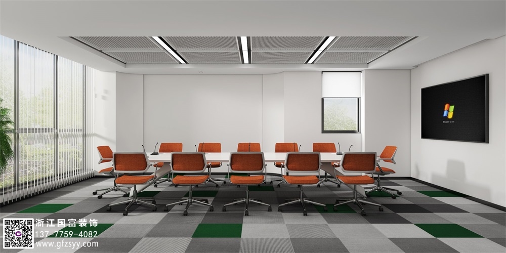 網(wǎng)絡技術公司辦公室設計效果圖：創(chuàng)造一個舒適、高效且富有創(chuàng)意的工作環(huán)境